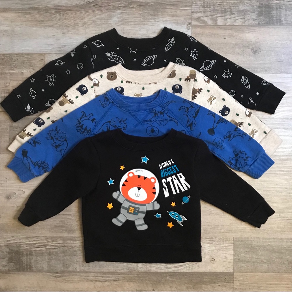 Infant boy Sweatshirts bundle